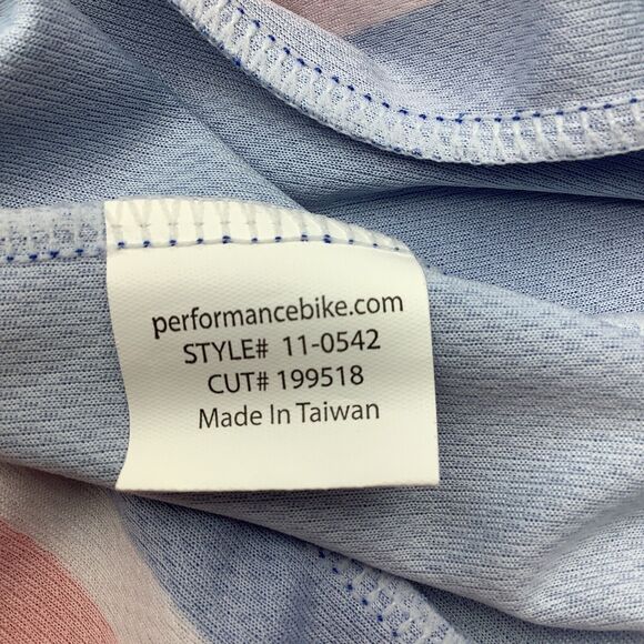Performance Bicycle Mens Short Sleeve Cycling Jersey Size Medium NWT - Picture 9 of 10